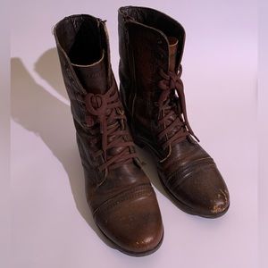 Women's Troopa Lace-up Combat Boots